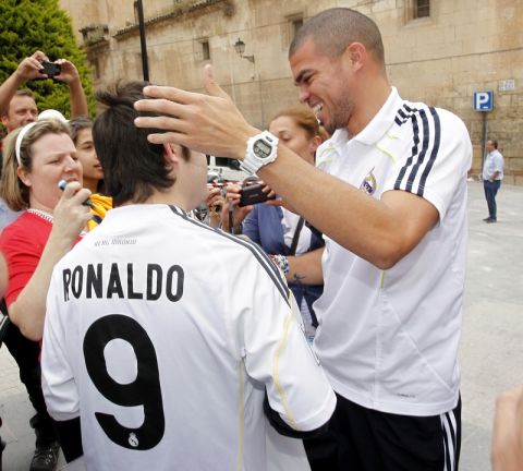 VISITA DEL REAL MADRID A LORCA
PEPE